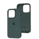 Чохол для iPhone 14 Pro New silicone case pine green