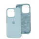 Чохол для iPhone 14 Pro Silicone Full блакитний / sky blue