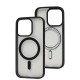 Чохол для iPhone 14 Pro Berlia Color MagSafe black