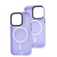 Чохол для iPhone 14 Pro WAVE Matte Colorful MagSafe light purple