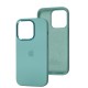 Чохол для iPhone 14 Pro New silicone case ice blue