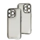 Чохол для iPhone 14 Pro Acrylic Brilliant silver