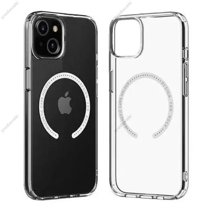 Чохол для iPhone 14 Pro Max Rock Pure Magnet прозрачний
