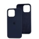 Чохол для iPhone 14 Pro Max Silicone Full синій / midnight blue