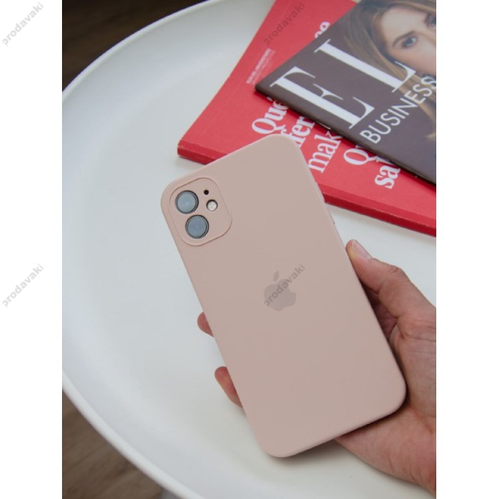 Чохол для iPhone 14 Pro Max Square Full camera neon green
