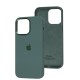 Чохол для iPhone 14 Pro Max New silicone case pine green