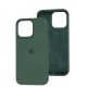Чохол для iPhone 14 Pro Max Silicone Full зелений / pine green