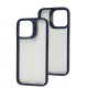 Чохол для Iphone 14 Pro Max Extreme drops crystal glass blue