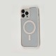 Чохол для iPhone 14 Pro Max Color MagSafe pink sand