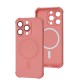 Чохол для iPhone 14 Pro WAVE Silk Touch WXD MagSafe peach