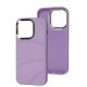 Чохол для iPhone 14 Pro Soft Puffer purple