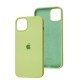 Чохол для iPhone 14 Plus Silicone Full зелений / avocado