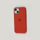 Чохол для iPhone 14 MagSafe Silicone Full Size red