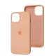 Чохол для iPhone 14 Silicone Full рожевий/grapefruit
