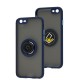 Чохол для iPhone 6 LikGus Edging Ring синій