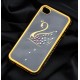 Чохол для iPhone 5 Kingxbar силіконовий лебідь золотий