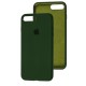 Чохол для iPhone 7 Plus / 8 Plus Silicone Full зелений / cyprus green