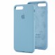 Чохол для iPhone 7 Plus / 8 Plus Silicone Full блакитний / cornflower