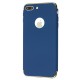 Чохол для iPhone 7 Plus / 8 Plus 360 Soft Touch матове покриття синій