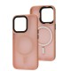 Чохол для iPhone 15 Pro Cosmic Magnetic MagSafe pink
