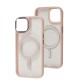 Чохол для iPhone 15 Berlia Color Metal MagSafe pink