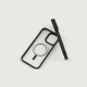 Чохол для iPhone 15 Berlia Color Metal MagSafe pink