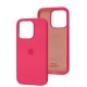Чохол для iPhone 15 Pro Square Full silicone barbie pink