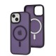 Чохол для iPhone 15 WAVE Matte Insane MagSafe deep purple