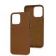 Чохол для iPhone 15 Pro Max Leather with MagSafe saddle brown