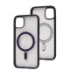 Чохол для iPhone 15 Berlia Color MagSafe deep purple