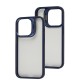 Чохол для Iphone 15 Pro Extreme drops crystal glass blue