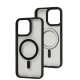 Чохол для iPhone 15 Pro Max Berlia Color Metal MagSafe black