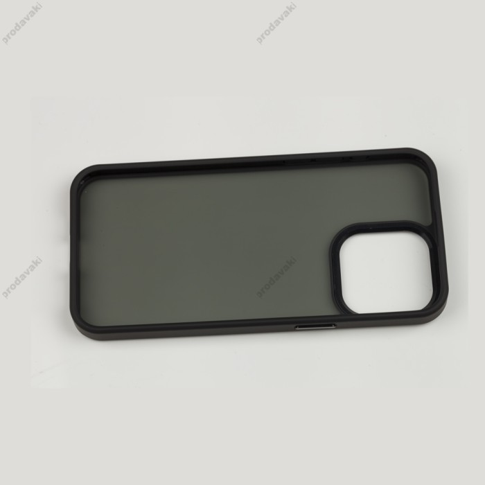 Чохол для iPhone 15 Pro Max Metal Bezel чорний