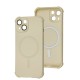 Чохол для iPhone 15 WAVE Silk Touch WXD MagSafe white