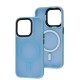 Чохол для iPhone 15 Pro Cosmic Magnetic MagSafe light blue