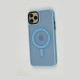 Чохол для iPhone 15 Pro Cosmic Magnetic MagSafe light blue