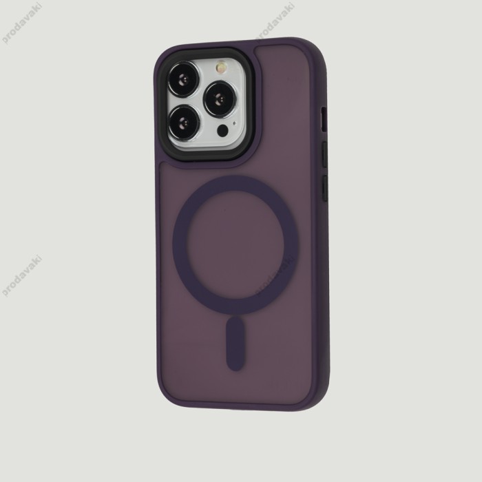 Чохол для iPhone 15 Pro Cosmic Magnetic MagSafe bordo