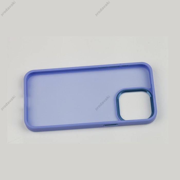 Чохол для iPhone 15 Pro Max Metal Bezel лавандовий