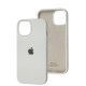 Чохол для iPhone 15 Square Full silicone white