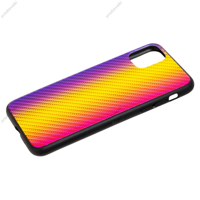 Чохол для iPhone X/Xs WristBand лавандовий/чорний