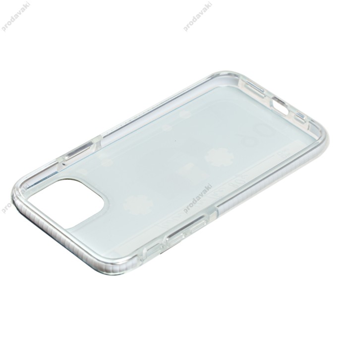 Чохол для iPhone X / Xs мармур жовто зелений з цукерки