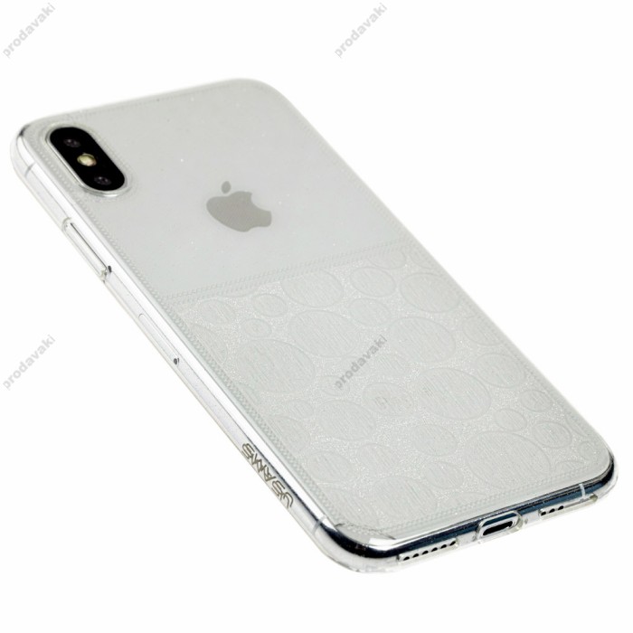 Чохол для iPhone X / Xs X-Level Antislip рожевий