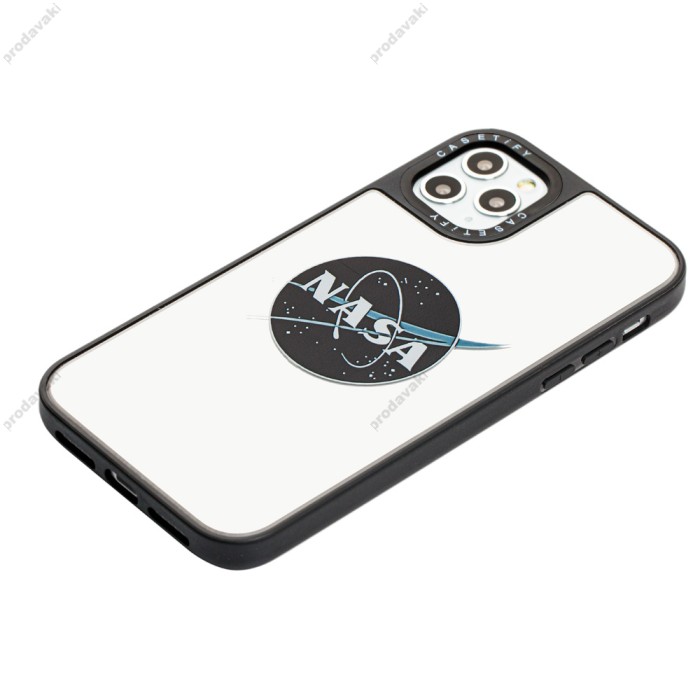 Чохол для iPhone X / Xs glass LV персиковий