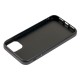 Чохол для iPhone X / Xs glass LV персиковий