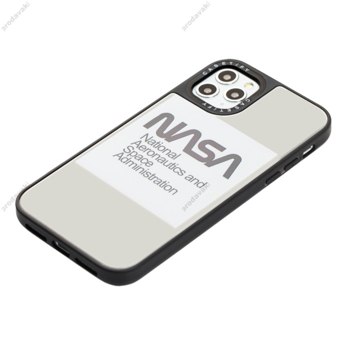 Чохол для iPhone X / Xs IMD "fila many logo white"