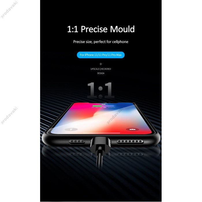 Чохол для iPhone X / Xs Bling World Beads рожевий градієнт