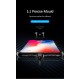 Чохол для iPhone X / Xs Bling World Beads рожевий градієнт