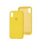 Чохол для iPhone X / Xs Silicone Full жовтий / neon yellow