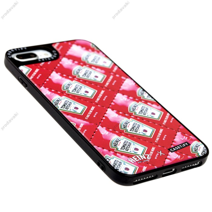 Чохол для iPhone X / Xs Liquid "собачка" персиковий