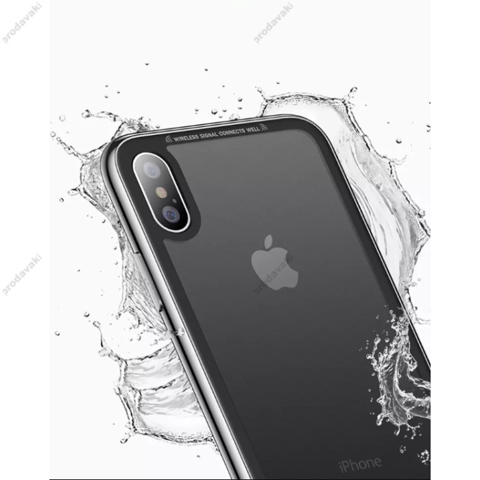 Чохол для iPhone X / Xs Shine mirror блакитний